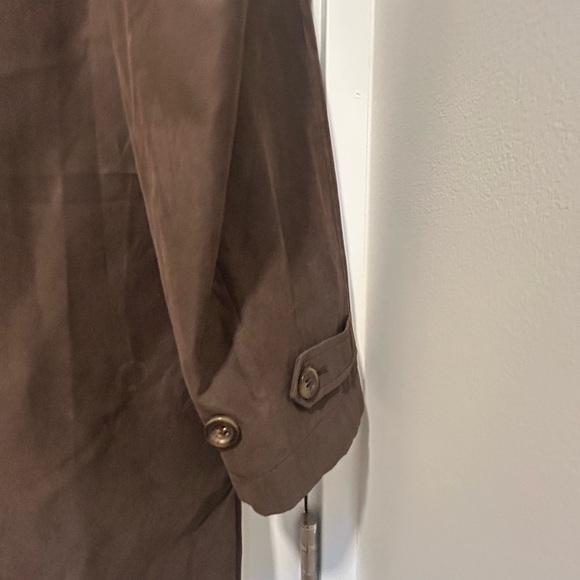 Men’s L London Fig trench shell - Picture 4 of 9